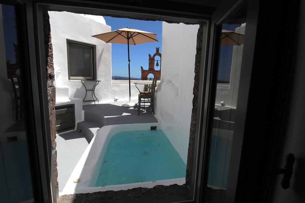Astrea Suites "Ostria Cave Villa-Outdoor Jacuzzi" Иа Екстериор снимка